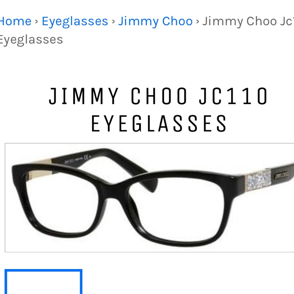 Jimmy Choo Ladies Optical Glasses
